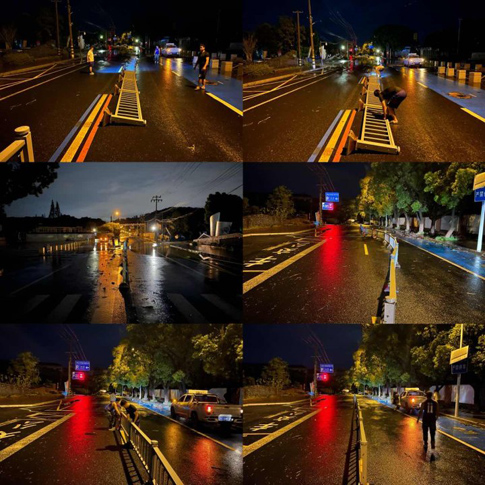 消防隊連夜修復(fù)景區(qū)外部道路護欄，恢復(fù)景區(qū)通道.jpg